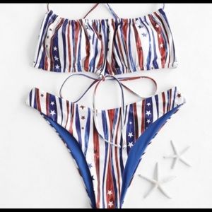 Cute American flag bathing suit! 🇺🇸